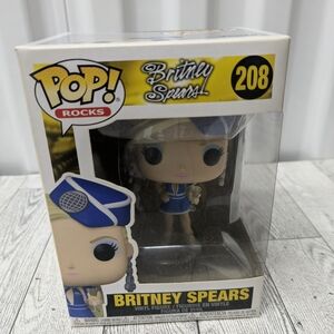 Funko Pop!  208 Rocks Britney Spears Figure - Blue and White